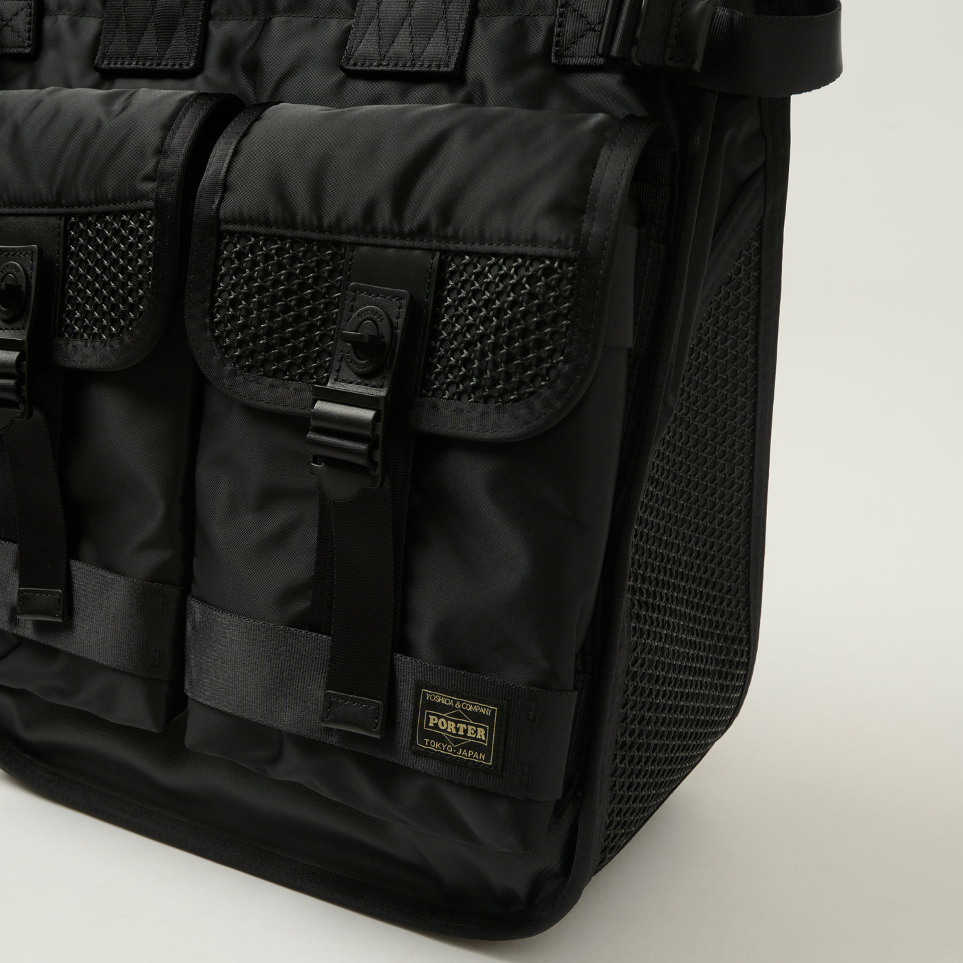 Porter Yoshida & Co Bounce Helmet Tote Bag - Black