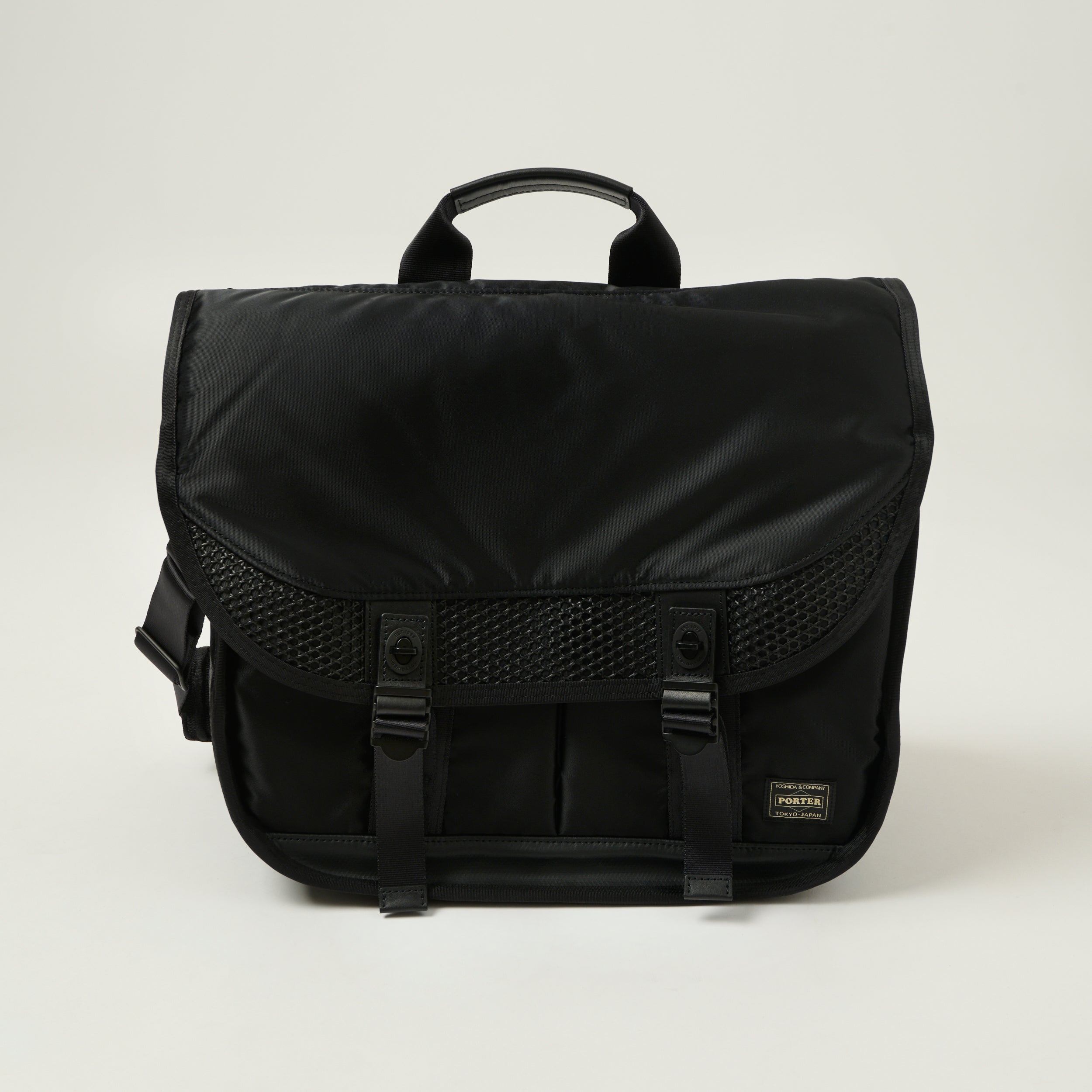 Porter Yoshida & Co Bounce Messenger Bag - Black