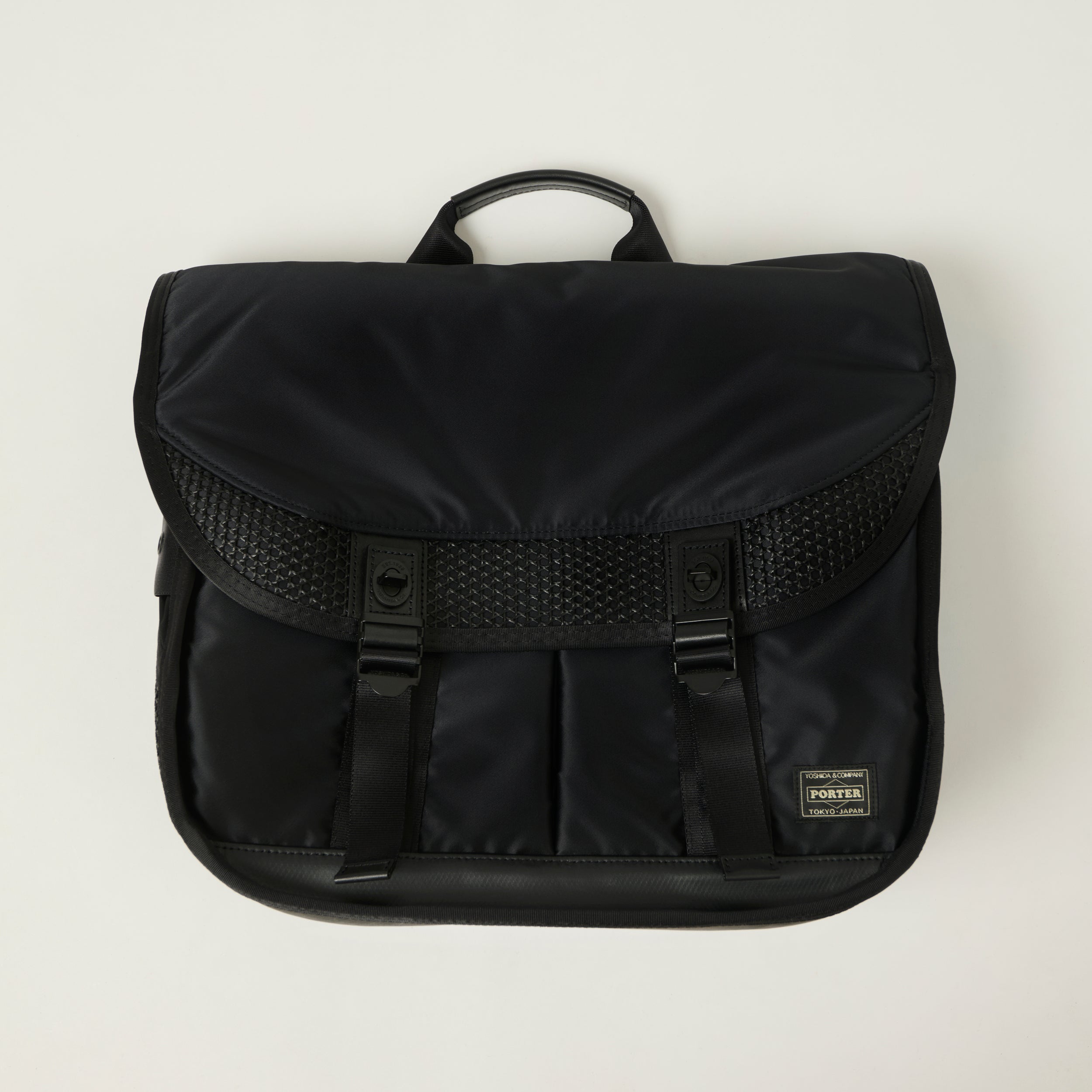 Porter Yoshida & Co Bounce Messenger Bag - Black
