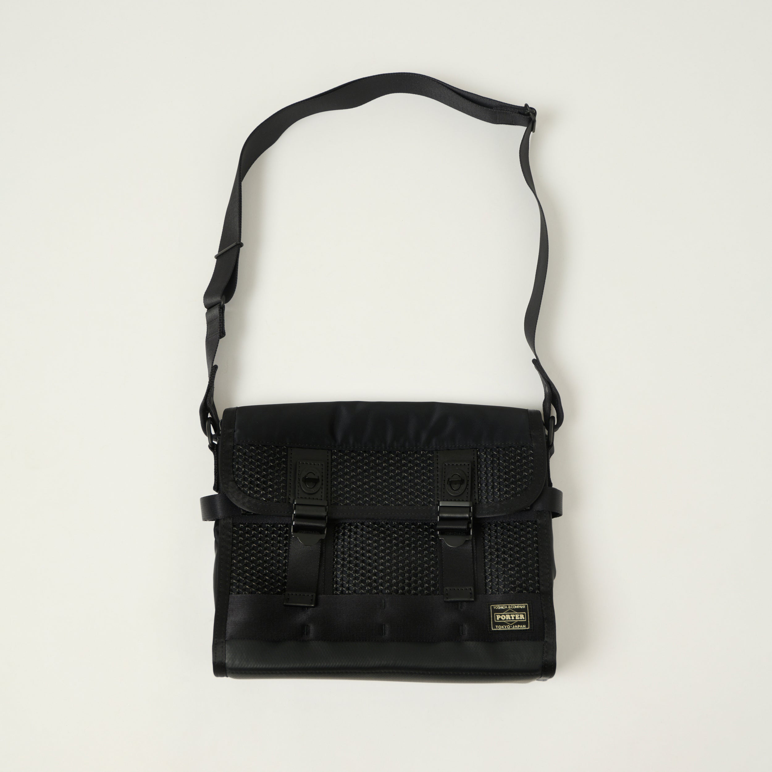 Porter Yoshida & Co Bounce Shoulder Bag - Black