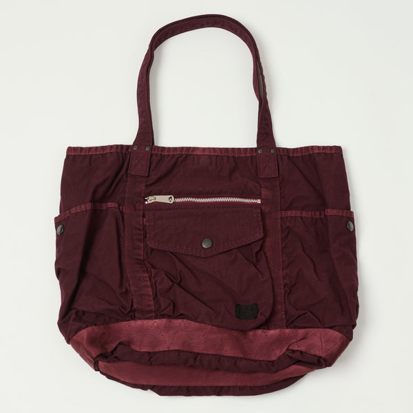 Porter-Yoshida & Co. Crag Tote Bag - Burgundy