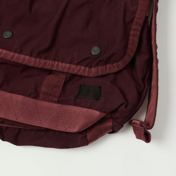 Porter-Yoshida & Co. Medium Crag Messenger Bag - Burgundy