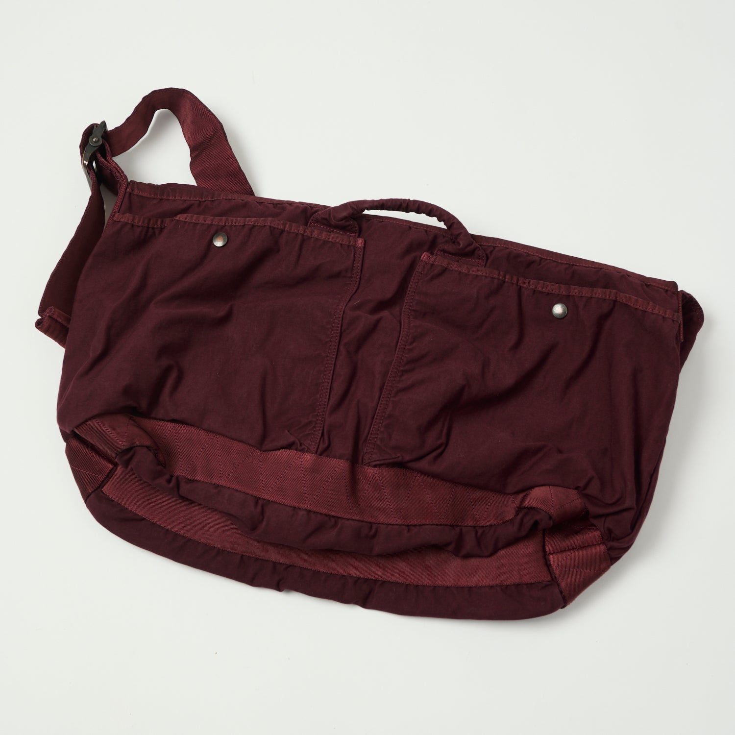 Porter-Yoshida & Co. Large Crag Messenger Bag - Burgundy – SON OF