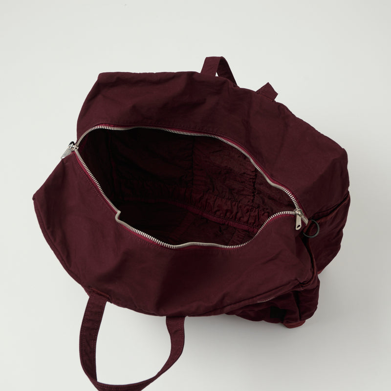 Porter-Yoshida & Co. Large Crag 2-Way Boston Bag  - Burgundy