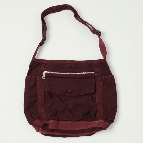 Porter-Yoshida & Co. Large Crag Shoulder Bag  - Burgundy