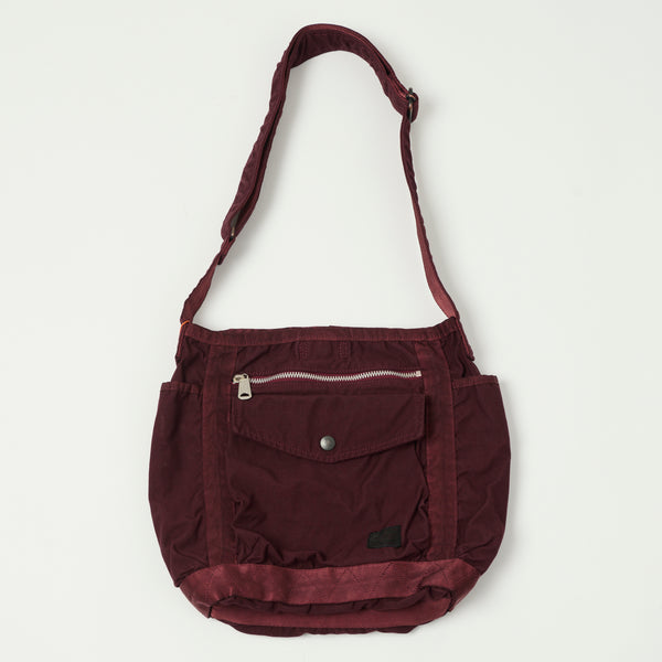 Porter-Yoshida & Co. Small Crag Shoulder Bag  - Burgundy