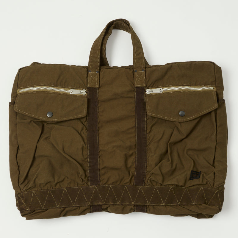 Porter-Yoshida & Co. Large Crag 2-Way Boston Bag  - Coyote