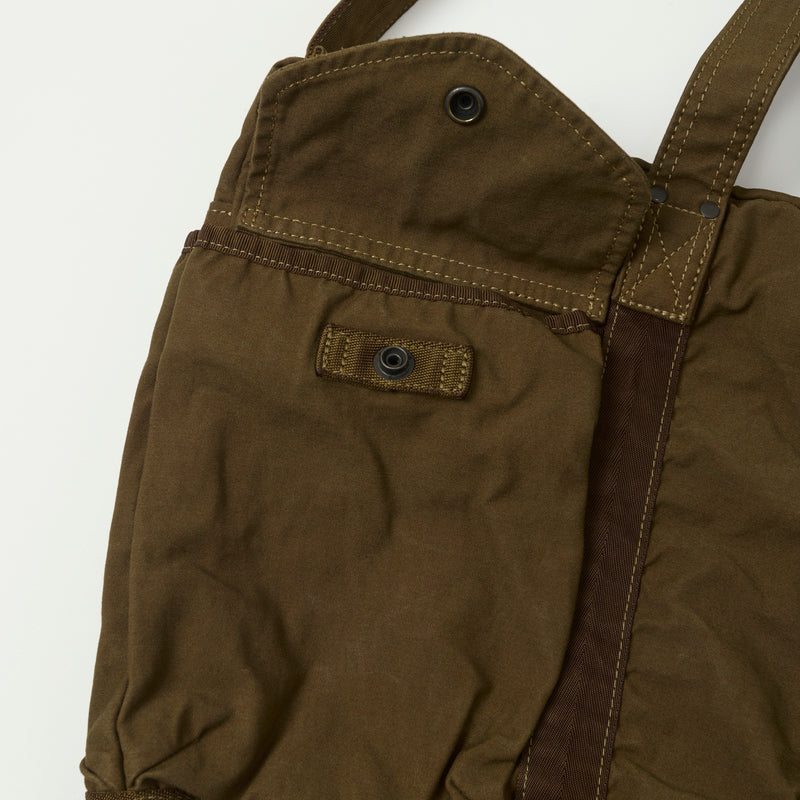 Porter-Yoshida & Co. Small Crag 2-Way Boston Bag - Coyote