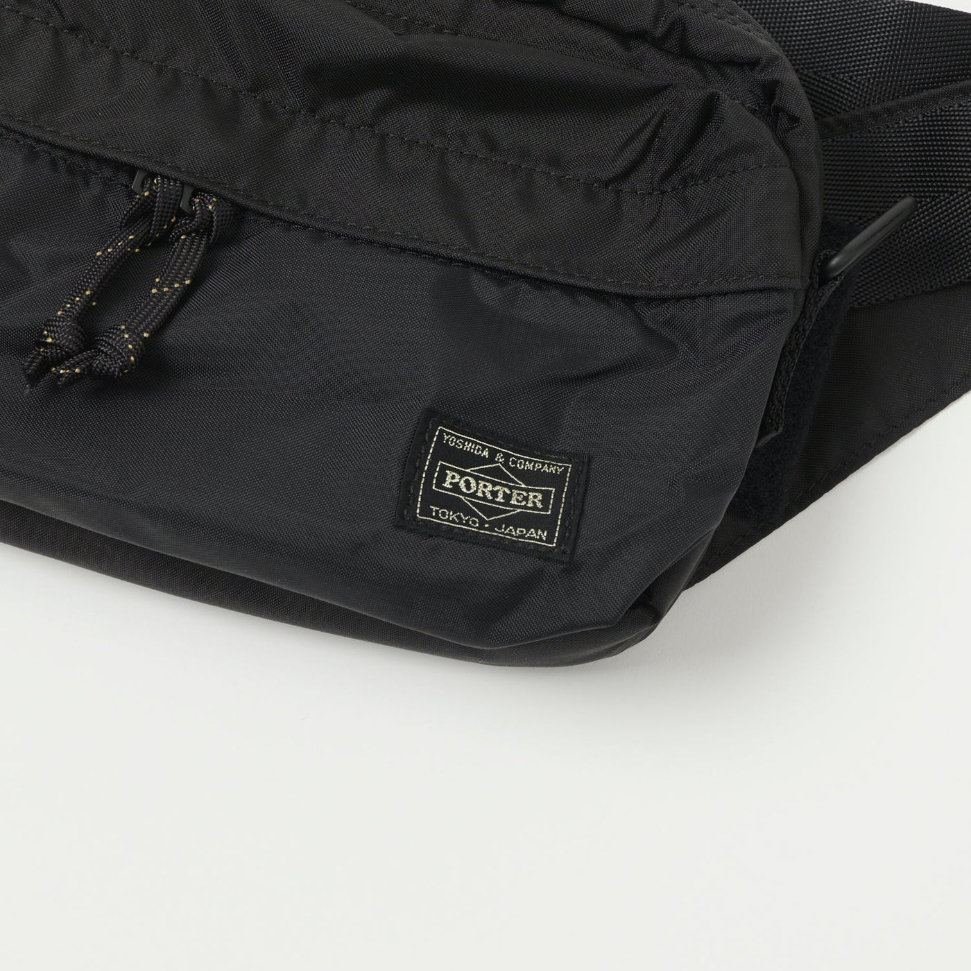 Porter-Yoshida & Co. Force 2-Way Waist Bag - Black