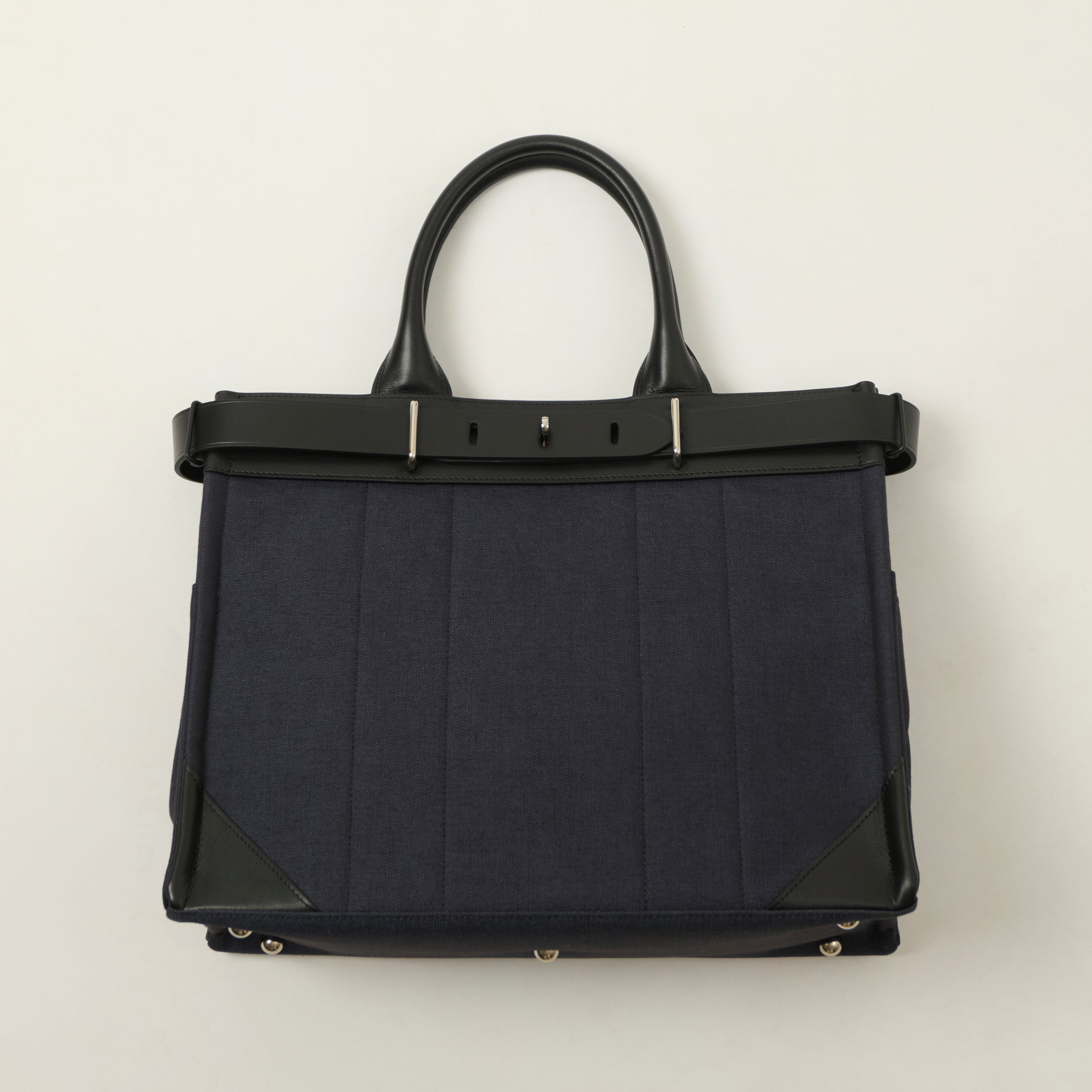 Porter Yoshida & Co Fork 2-Way Tote Bag - Navy