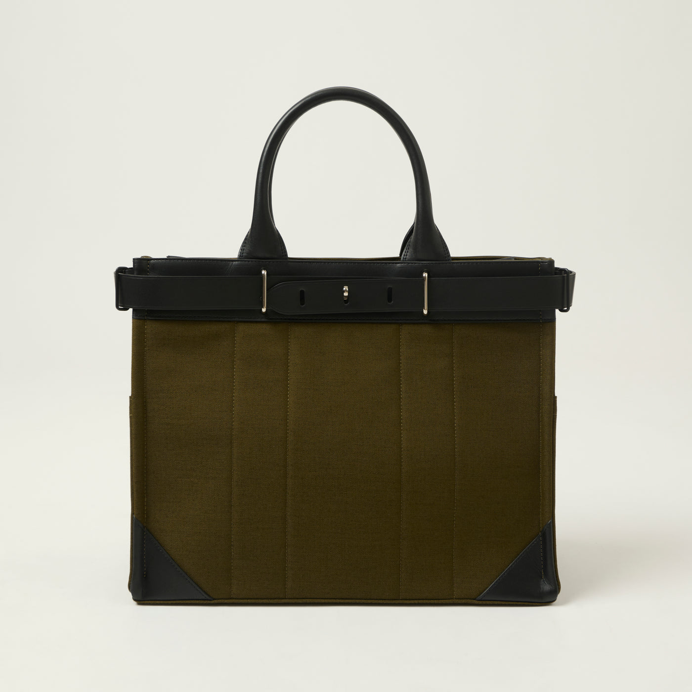 Porter Yoshida & Co Fork 2-Way Tote Bag - Olive