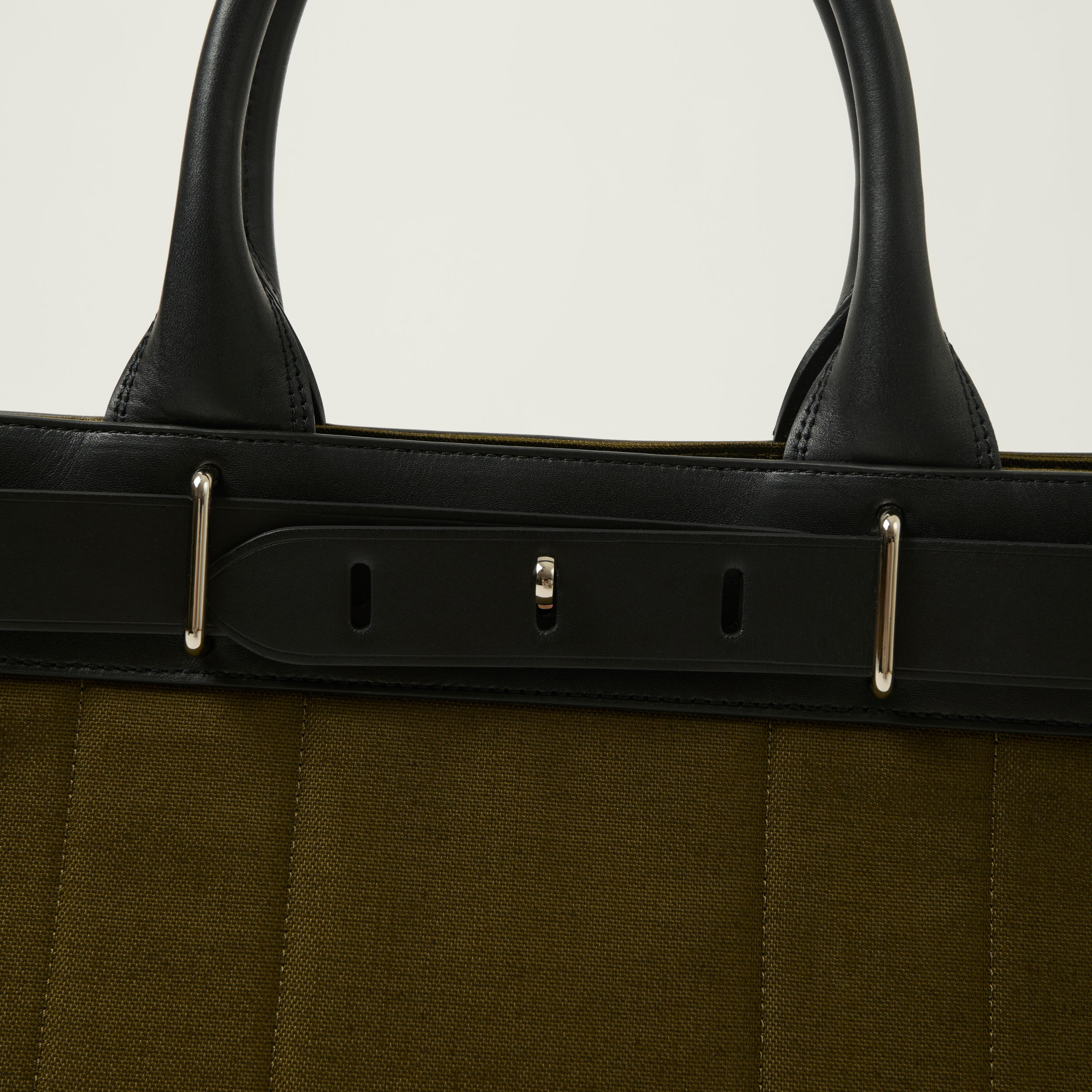 Porter Yoshida & Co Fork 2-Way Tote Bag - Olive