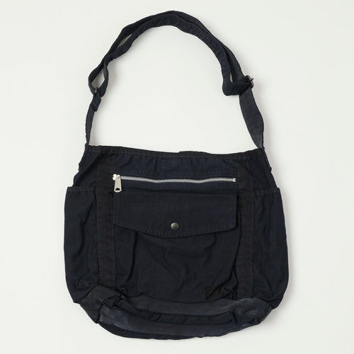 Porter-Yoshida & Co. Large Crag Shoulder Bag  - Navy