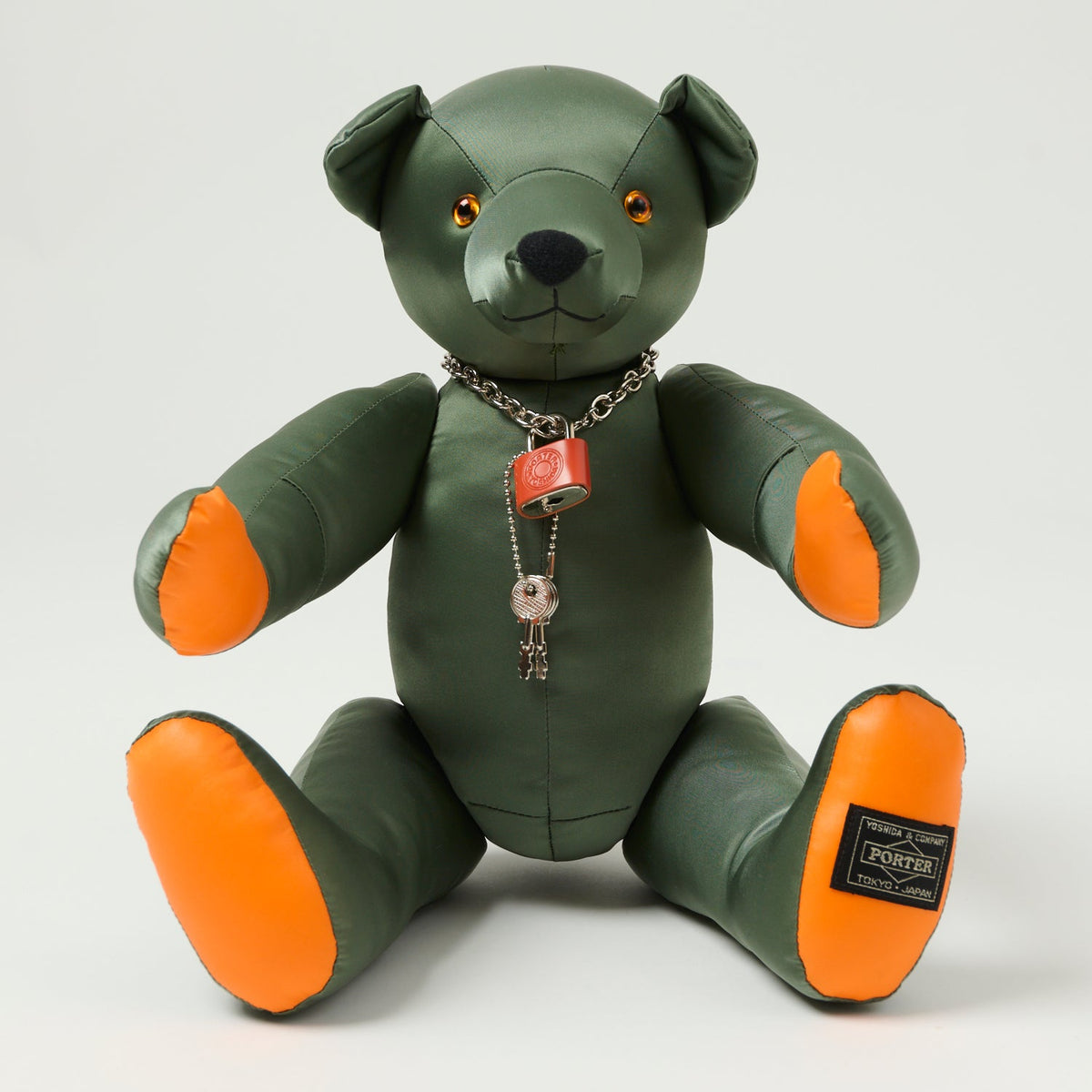 Porter-Yoshida & Co. Grizzly Bear With Padlock - Sage Green – SON OF A STAG