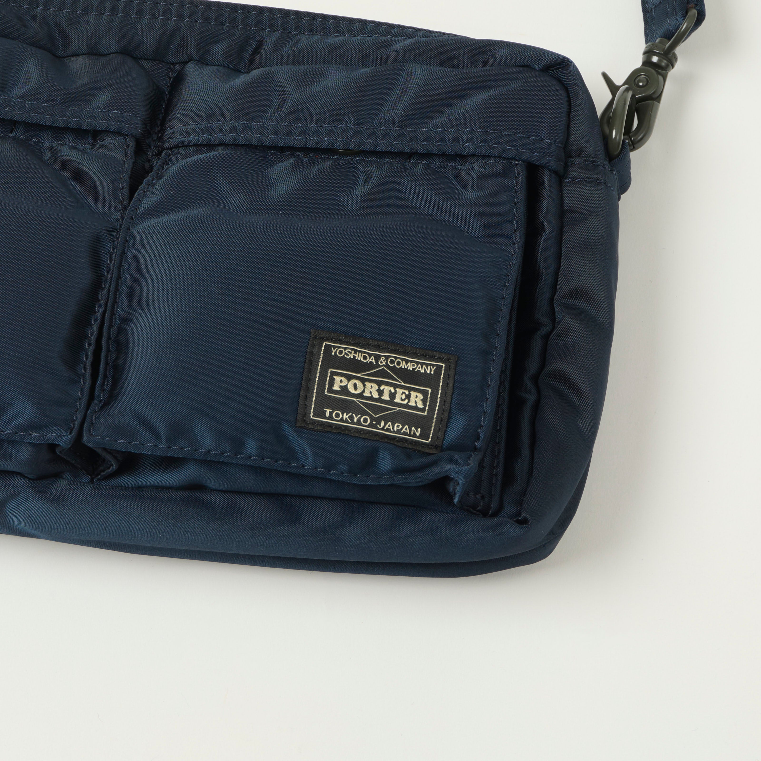 Porter-Yoshida & Co. Bio-Nylon Tanker Shoulder Bag - Navy