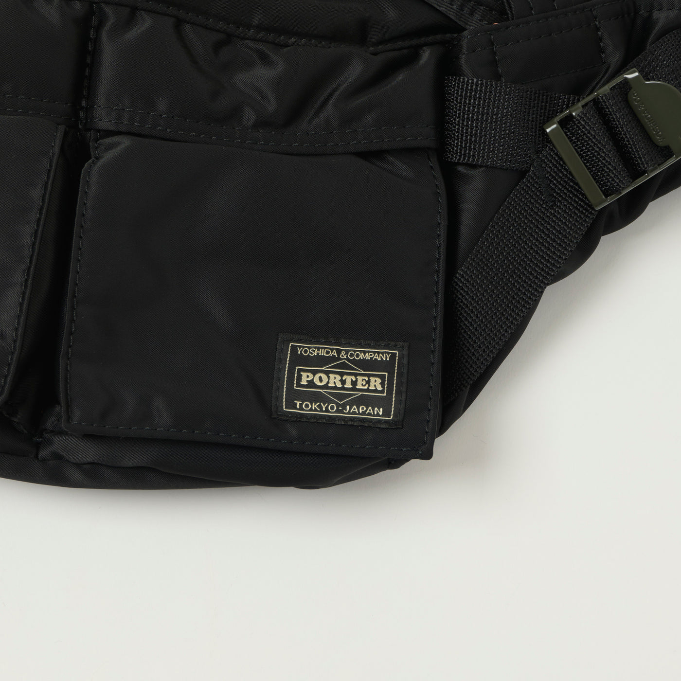 Porter-Yoshida & Co. Bio-Nylon Tanker Waist Pack - Black