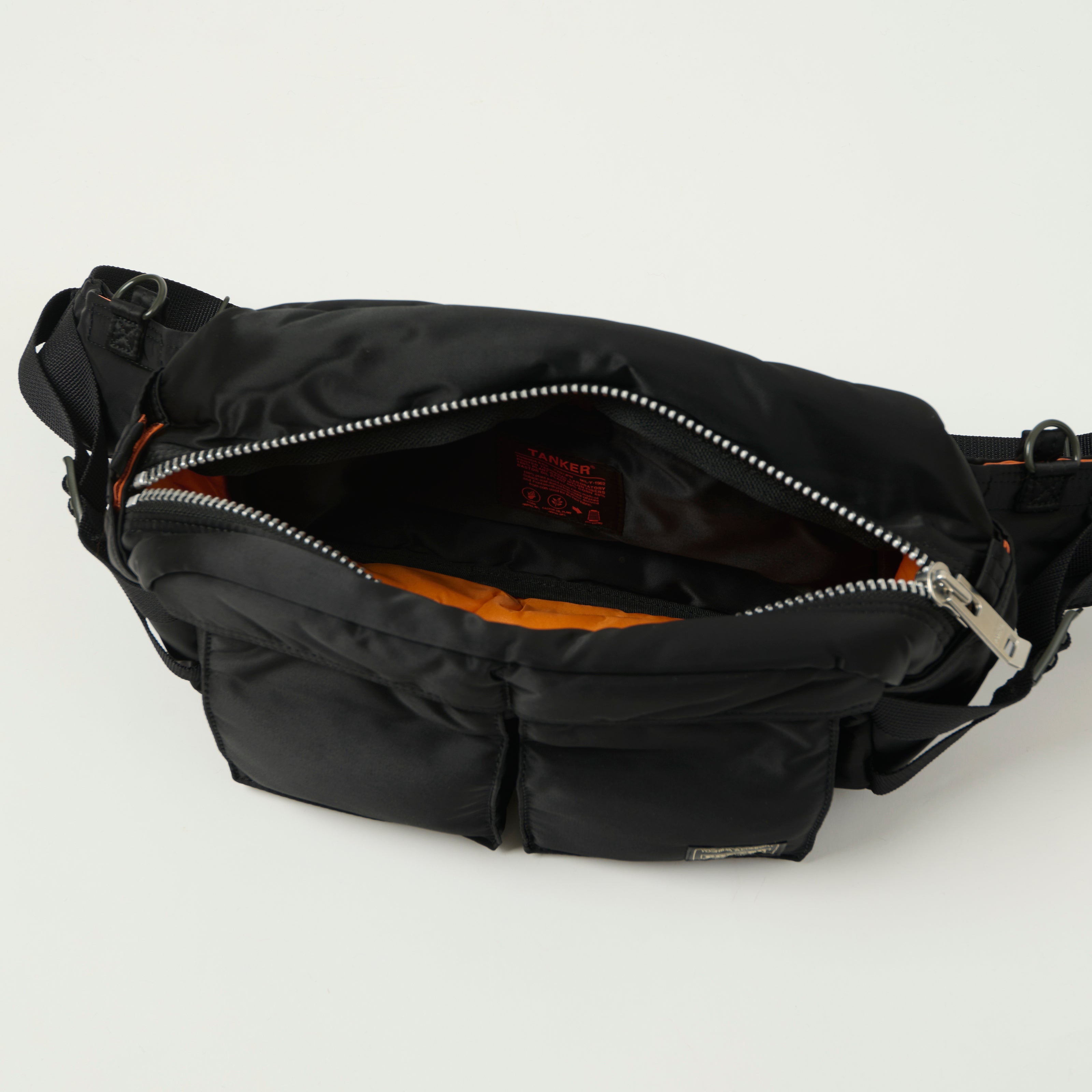 Porter-Yoshida & Co. Bio-Nylon Tanker Large Waist Pack - Black