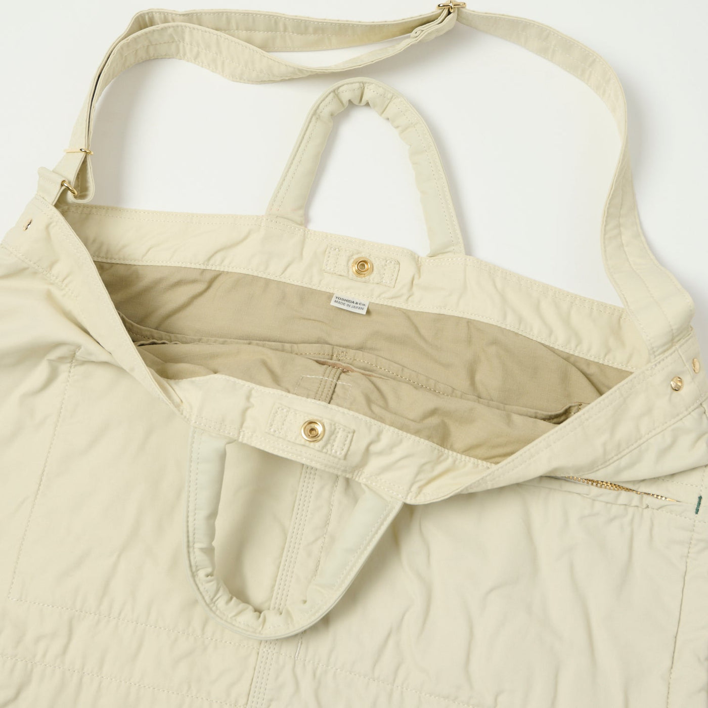 PORTER / MILE 2WAY TOTE BAG ホワイト Mile 2Way Tote Bag (L) - White – Trading Post Gallery by Dr