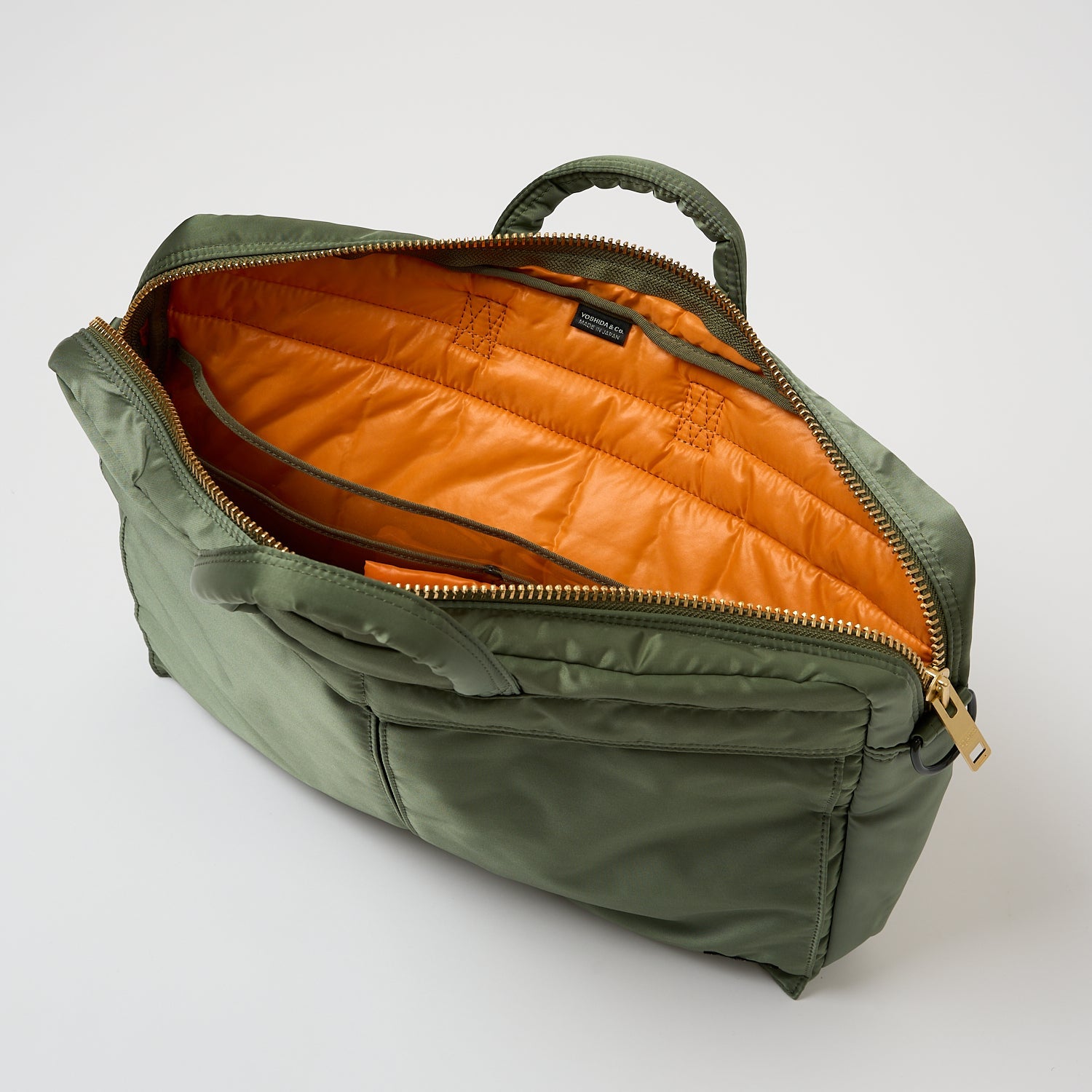 Porter-Yoshida & Co. Tanker 2-Way Briefcase - Sage Green