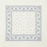 Post Overalls Geo Pattrern #1 Bandana - White