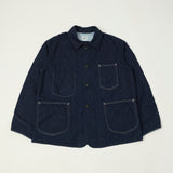 Post Overalls 8oz Denim Coverall Chore Jacket - One Wash