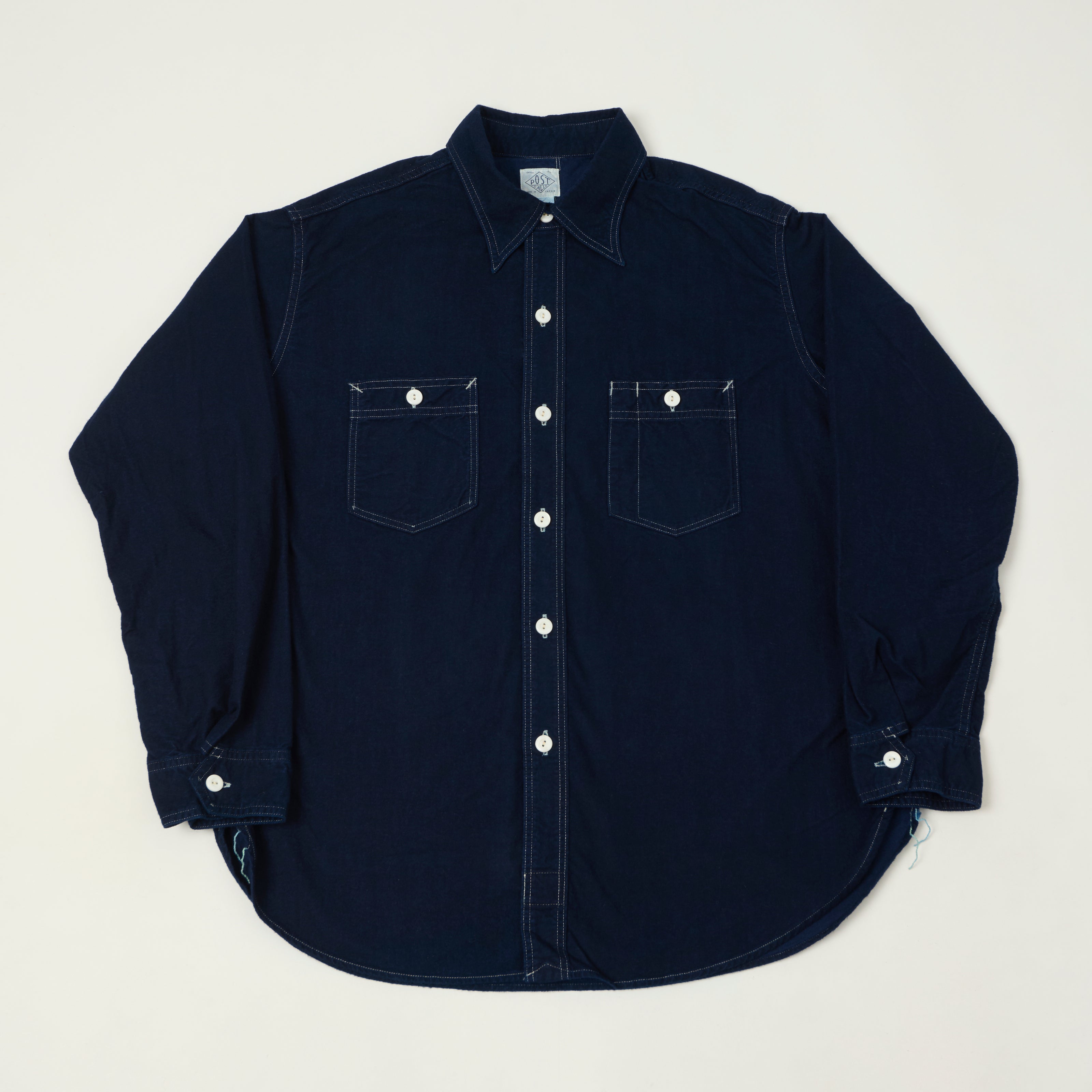 Post Overalls No.6 Chambray Work Shirt - Indigo – SON OF A STAG