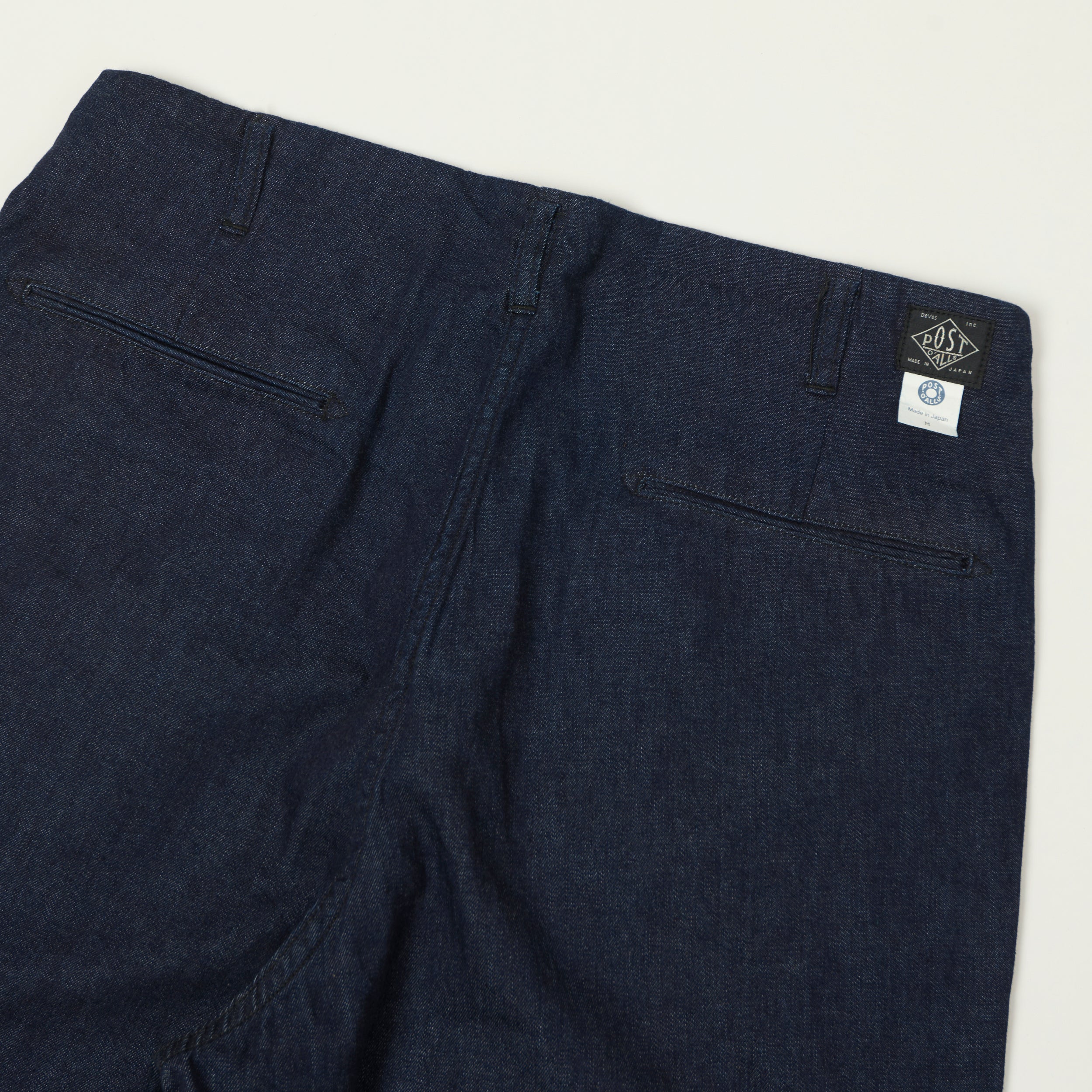 Post Overalls 'California Pegtop' 8oz. Denim Trouser - Dark Indigo