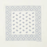 Post Overalls Circles Bandana - White
