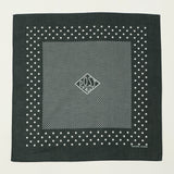 Post Overalls Dots Bandana - Charcoal