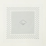 Post Overalls Dots Bandana - White/Charcoal