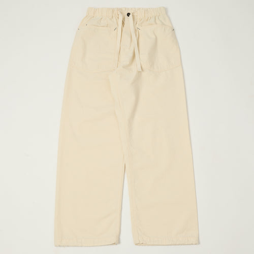 Post Overalls 'E-Z Army-Navy' Dobby Ripstop Trousers - Natural