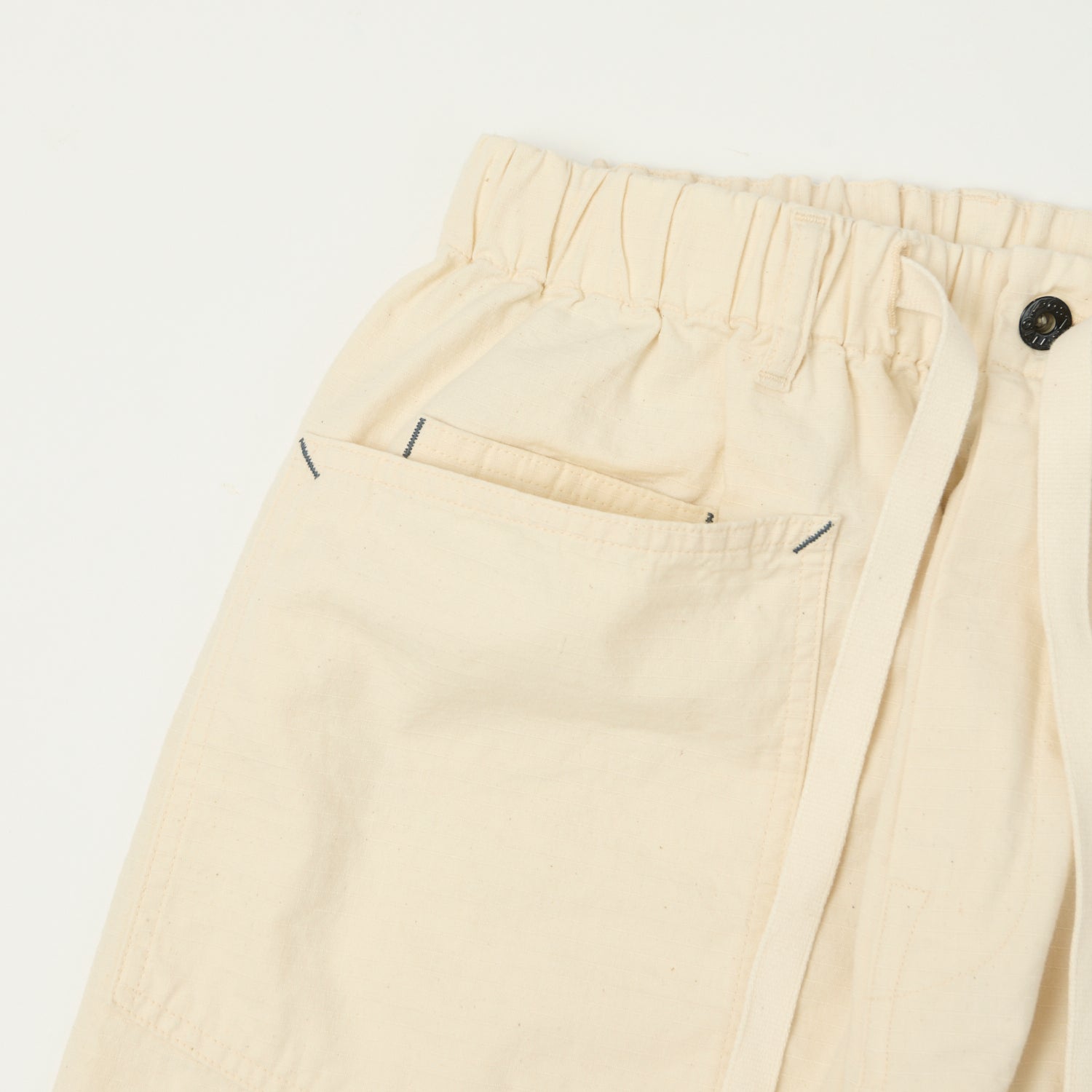 Post Overalls 'E-Z Army-Navy' Dobby Ripstop Trousers - Natural