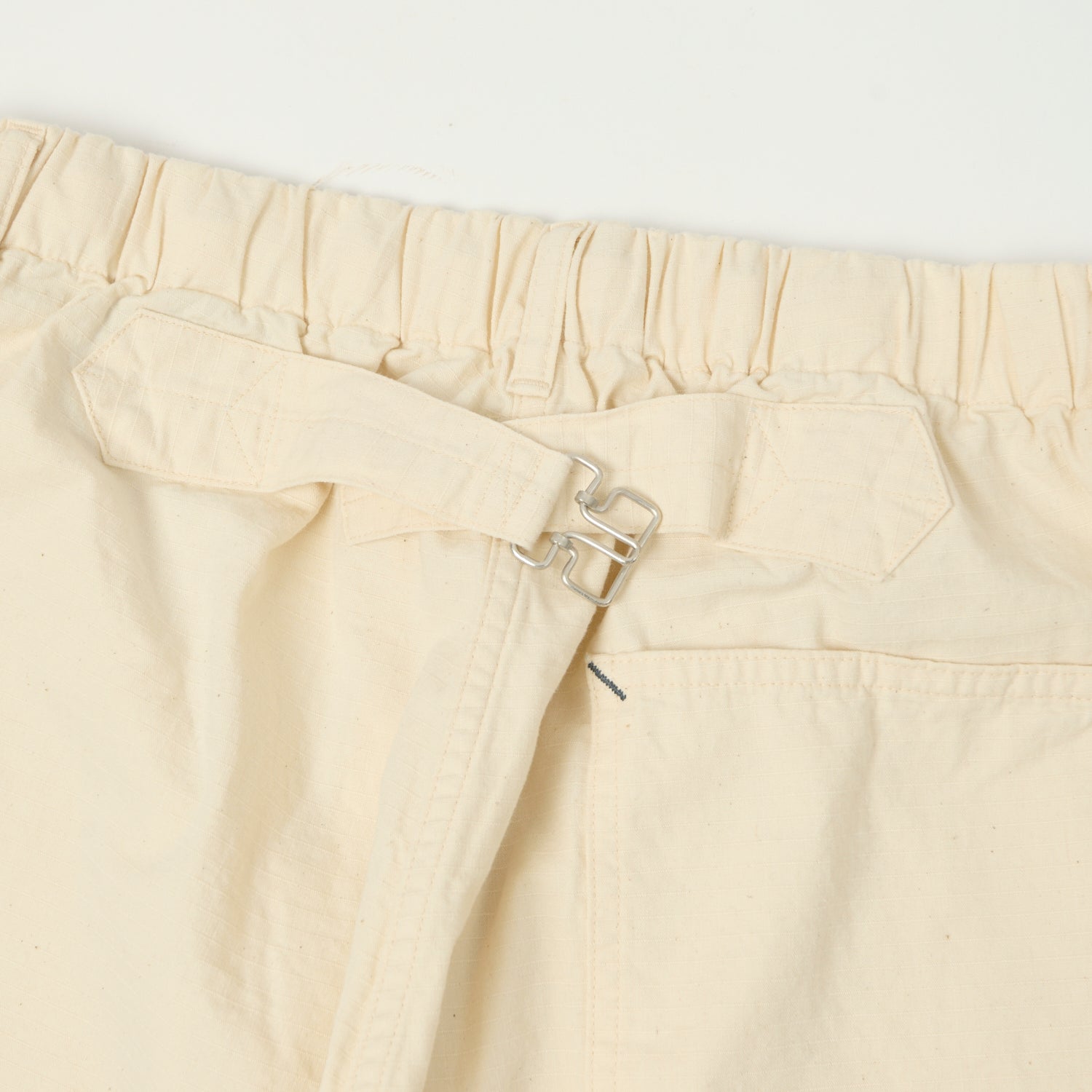 Post Overalls 'E-Z Army-Navy' Dobby Ripstop Trousers - Natural