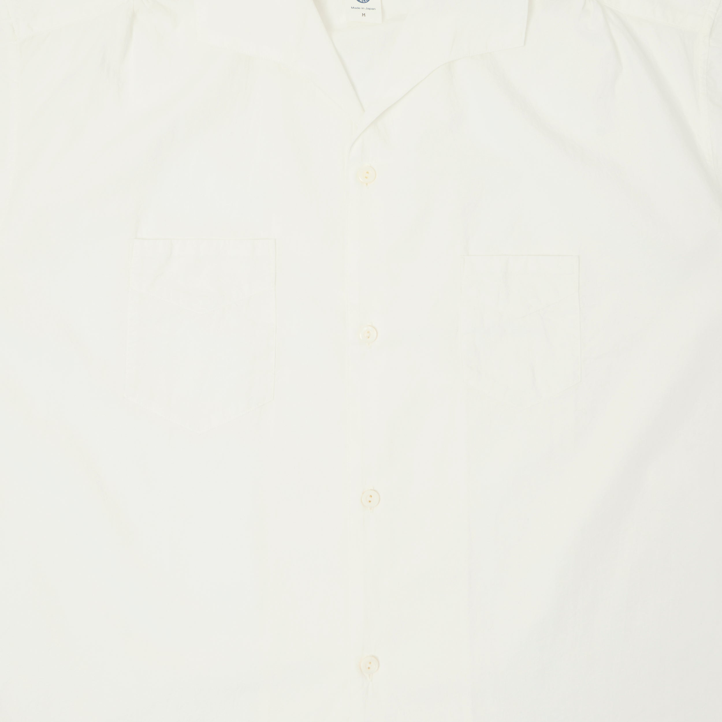 Post Overalls 'HBW' Fever Broadcloth S/S Shirt - White