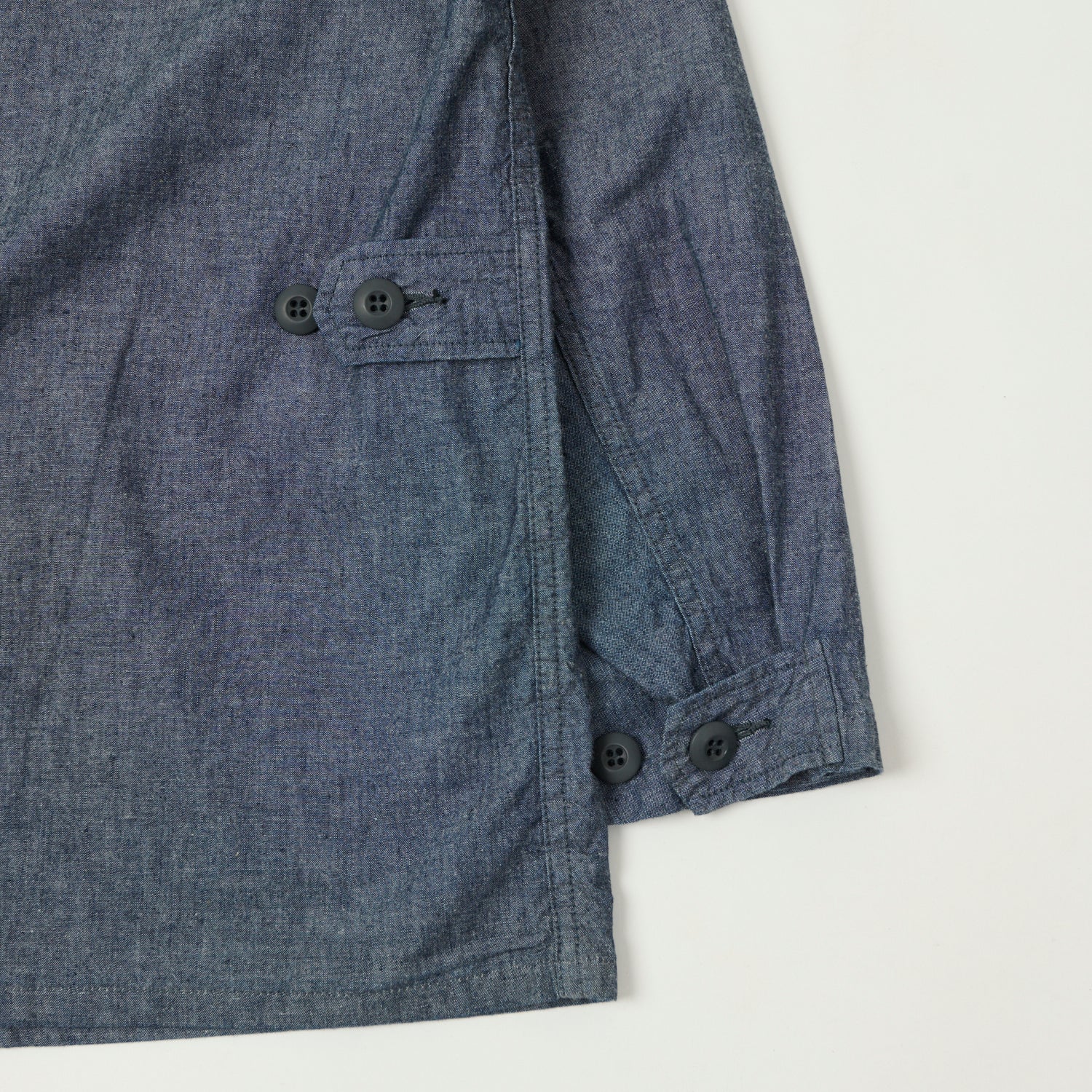 Post Overalls Chambray 'BDU' Field Jacket - Indigo