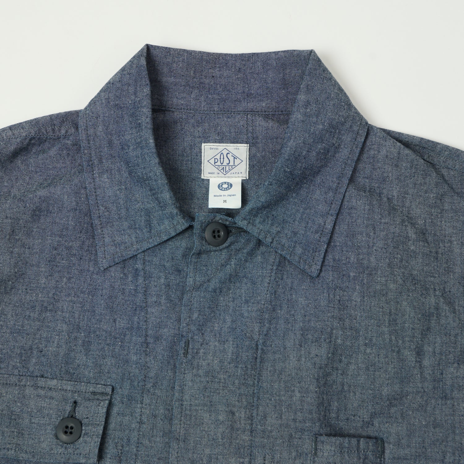 Post Overalls No.6 Seersucker Work Shirt - Blue Plaid – SON OF A STAG