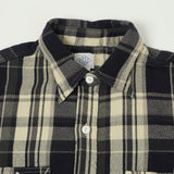 Post Overalls 'St Louis' Plaid Flannel Work Shirt - Grey