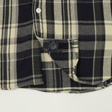 Post Overalls 'St Louis' Plaid Flannel Work Shirt - Grey