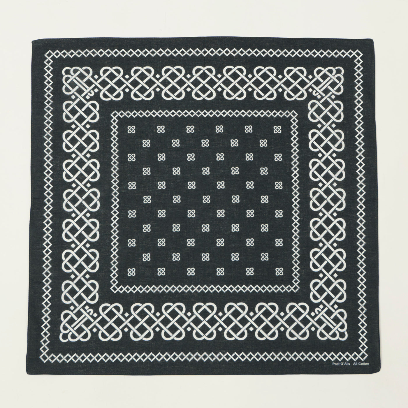 Post Overalls Rope Bandana - Charcoal