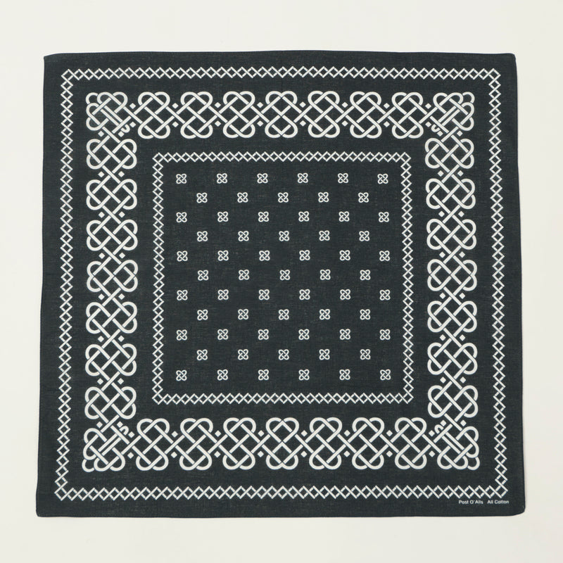 Post Overalls Rope Bandana - Charcoal