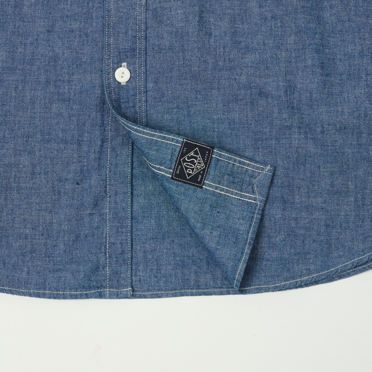 Post Overalls No.6 Chambray Work Shirt - Indigo