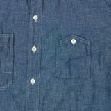 Post Overalls No.6 S/S Chambray Shirt - Indigo