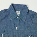 Post Overalls No.6 S/S Chambray Shirt - Indigo