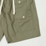 Post Overalls Town & Country Poplin Shorts - Sage Green