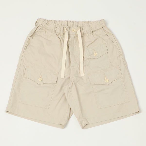 Post Overalls Town & Country Poplin Shorts - Stone