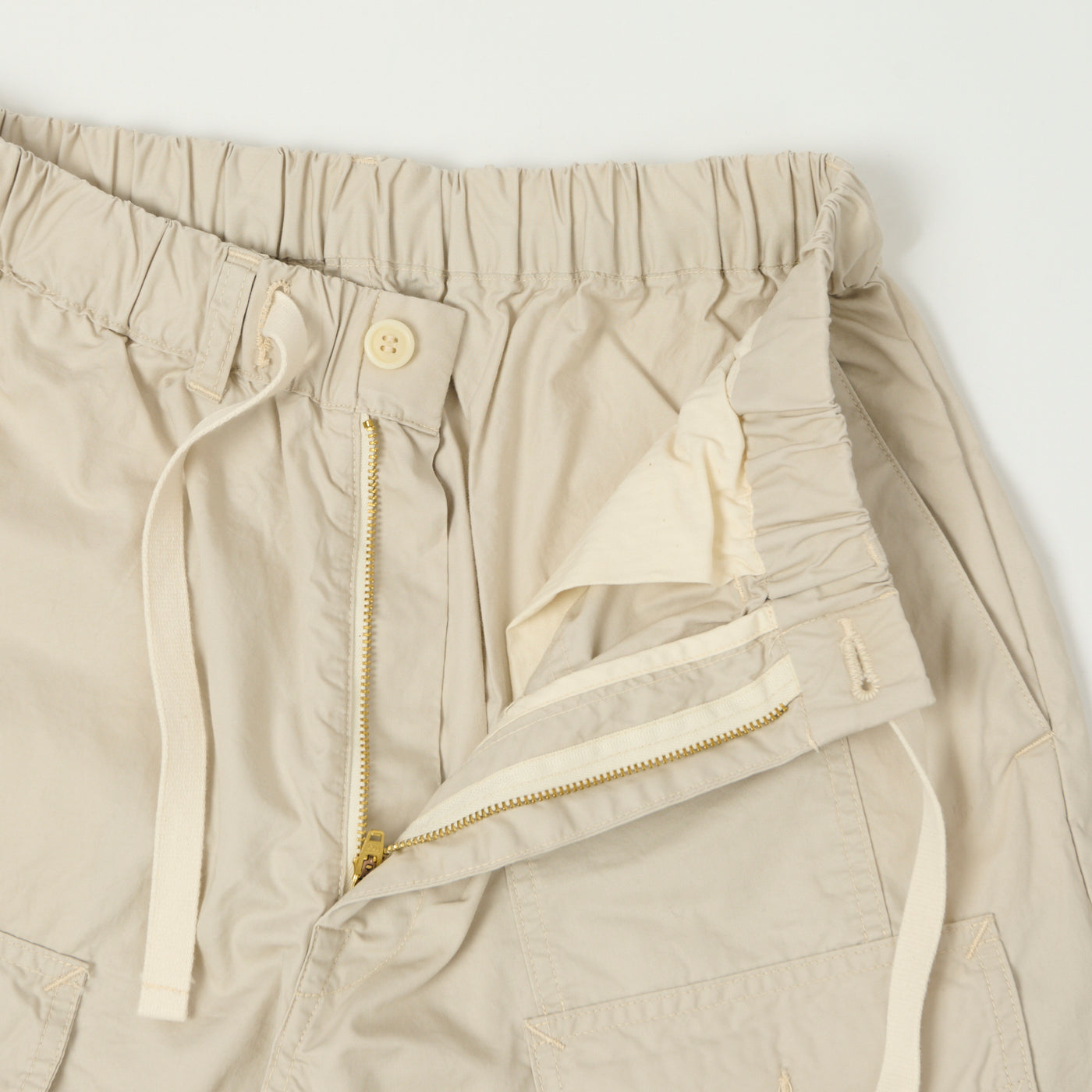 パンツ POST O'ALLS Town&Country Shorts stone XL Post Overalls 'Town & Country' Poplin Shorts - Stone | SON