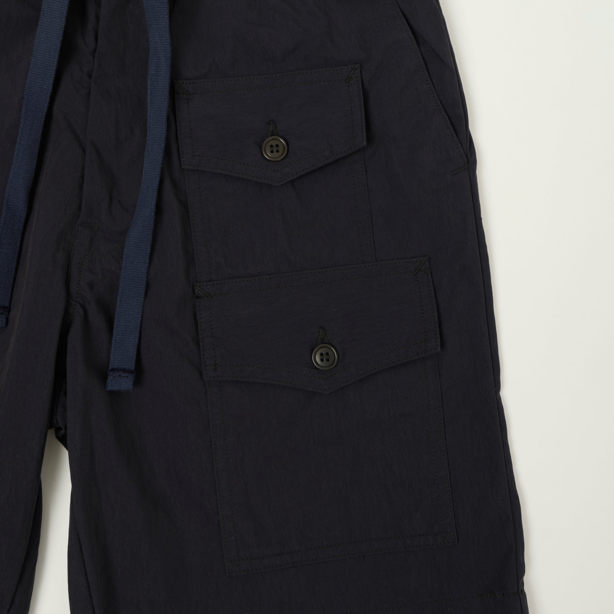 Post Overalls 'Town & Country' Twill Shorts - Navy