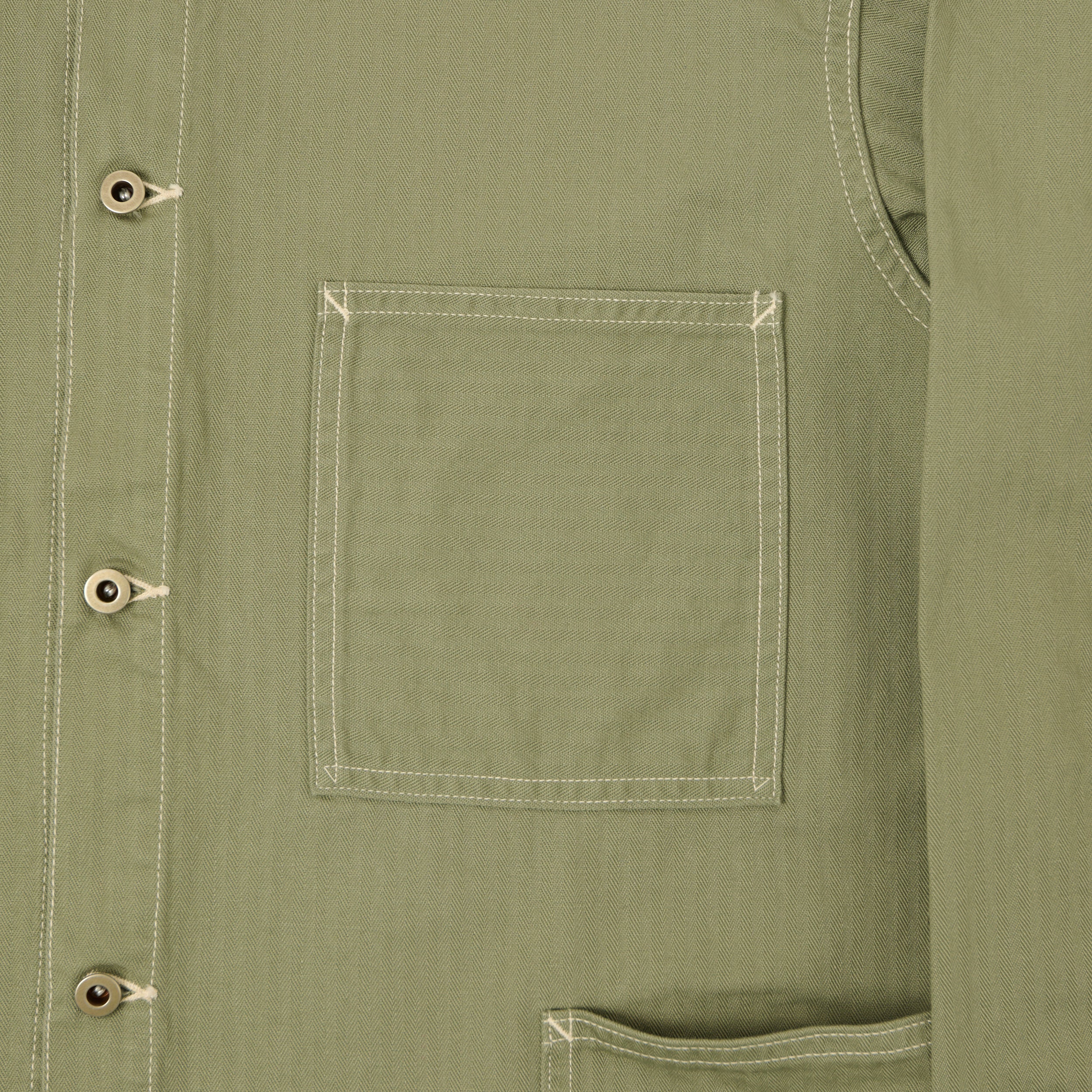 Post Overalls USMC 1930's Utility Jacket - Sage Green