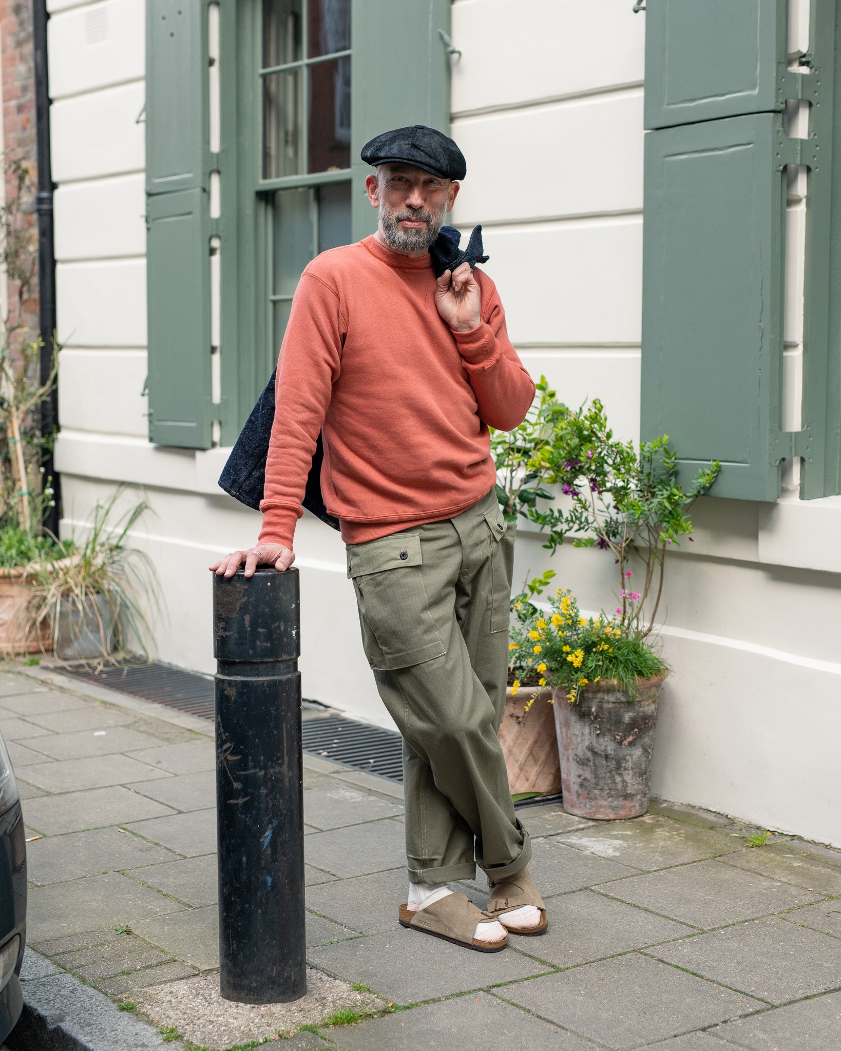 Warehouse & Co 403 Plain Sweatshirt - Salmon