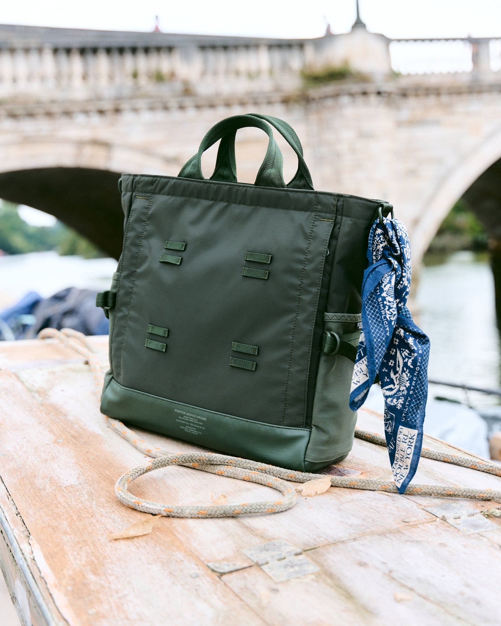 バッグ PORTER / TANKER SHORT HELMET BAG TANKER | Short Helmet Bag Large | Iron Blue – HANSEN Garments